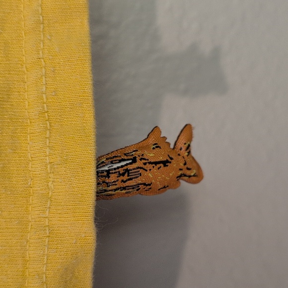 Men's Pirana Joe Aruba Graphic T‑Shirt in Yellow - Picture 4 of 6